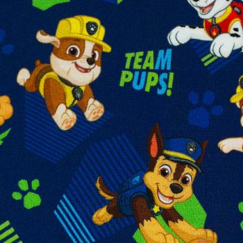 Preview: Jersey Digital Druck Paw Patrol Sky, Chase & Marshall auf Dunkelblau